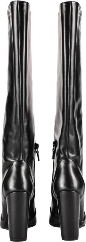 Stuart Weitzman Leren Laarzen Black Dames