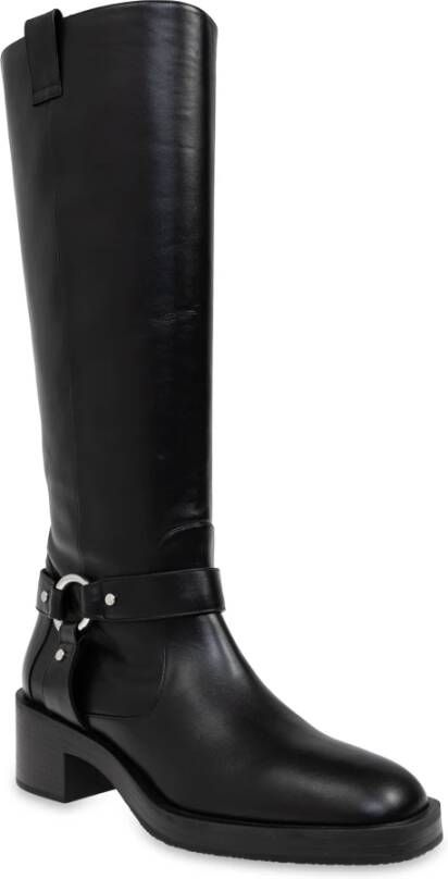 Stuart Weitzman Leren laarzen Jax Black Dames