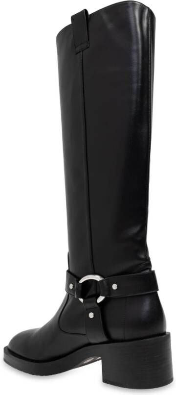 Stuart Weitzman Leren laarzen Jax Black Dames