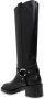 Stuart Weitzman Leren laarzen Jax Black Dames - Thumbnail 5