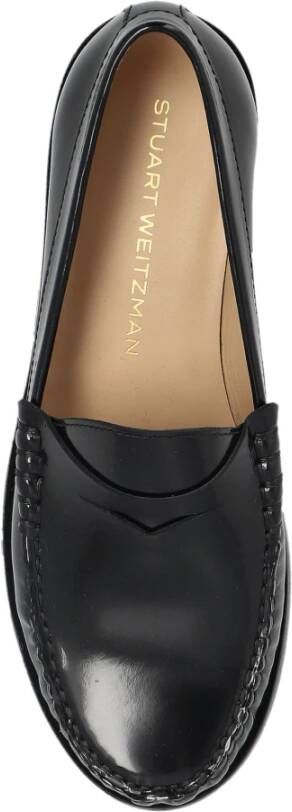 Stuart Weitzman Leren laarzen Lottie Black Dames