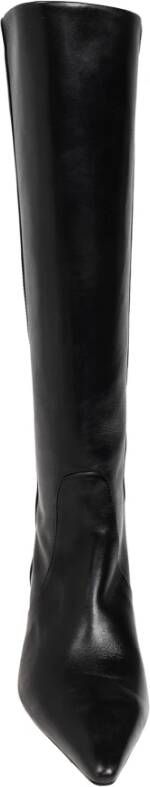 Stuart Weitzman Leren laarzen 'Naomi' Black Dames