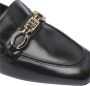 Stuart Weitzman Zwarte Leren Loafers Vierkante Neus Black Dames - Thumbnail 4