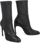 Stuart Weitzman Luxecurve Leren Enkellaarzen Black Dames - Thumbnail 2