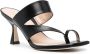 Stuart Weitzman Lyla leren sandalen Zwart Dames - Thumbnail 2