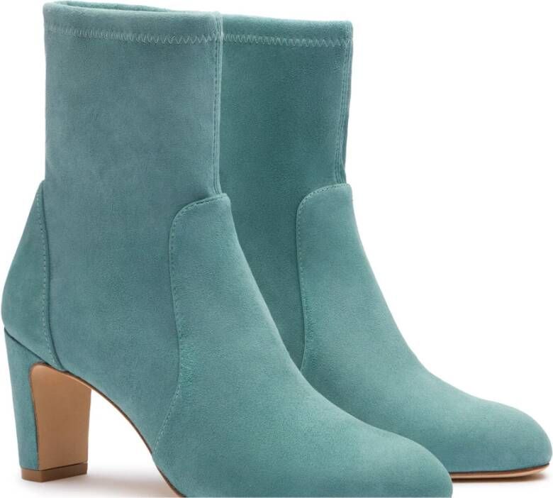 Stuart Weitzman Makkelijke Gepolijste Soklaars Green Dames