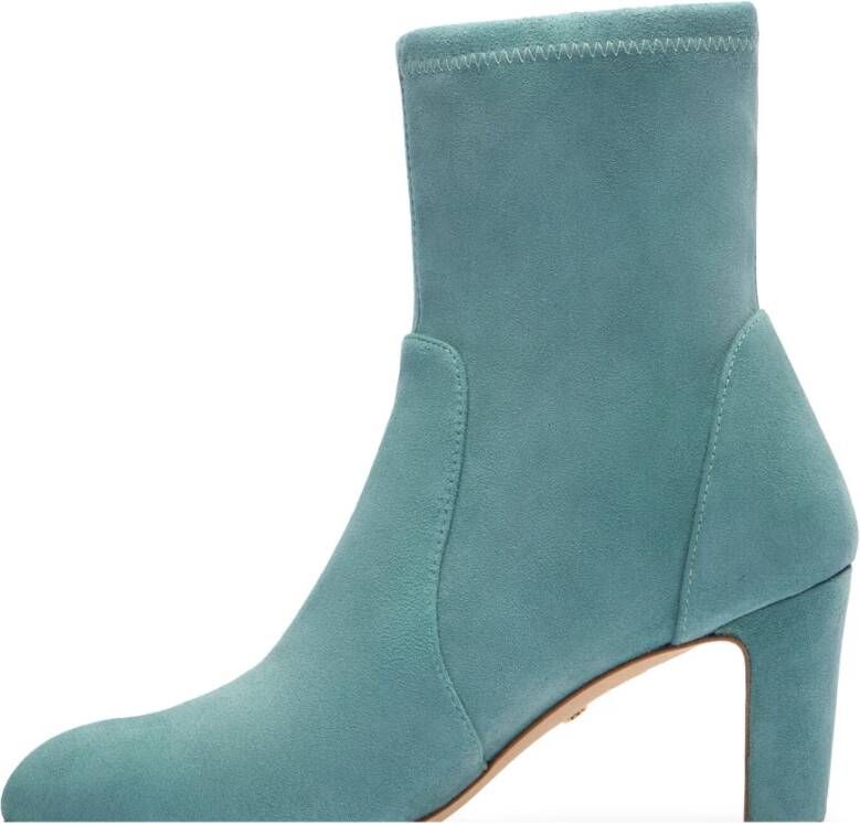 Stuart Weitzman Makkelijke Gepolijste Soklaars Green Dames