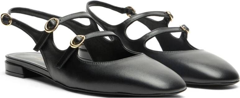 Stuart Weitzman Mary Jane Slingback Schoenen Black Dames