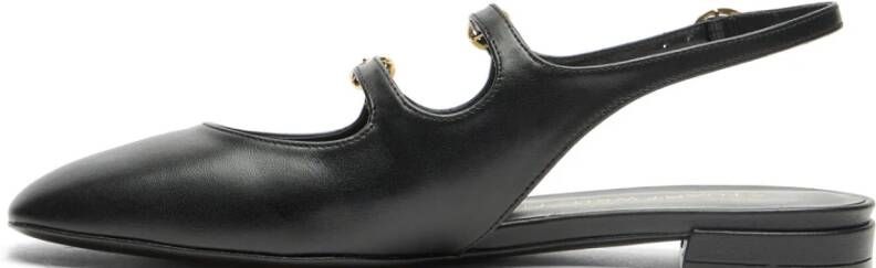 Stuart Weitzman Mary Jane Slingback Schoenen Black Dames