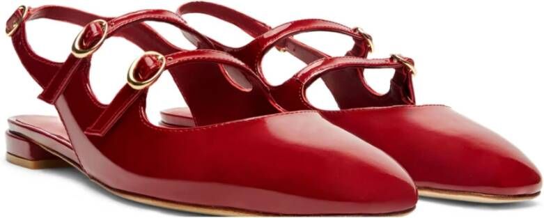 Stuart Weitzman Mary Jane Slingback Schoenen Red Dames