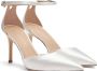 Stuart Weitzman Minimalistische Bandpomp White Dames - Thumbnail 2