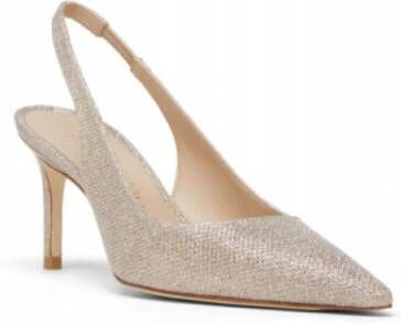 Stuart Weitzman Minimalistische Slingback Pump Beige Dames