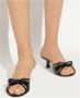 Stuart Weitzman Muiltjes met hak 'Felicity' Black Dames - Thumbnail 2