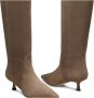 Stuart Weitzman Naomi 50 Laars Gray Dames - Thumbnail 4