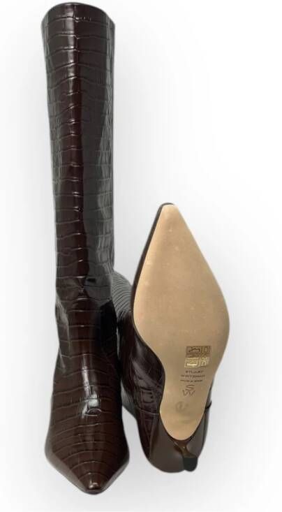 Stuart Weitzman Naomi 50 Enkellaarzen Brown Dames