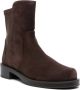 Stuart Weitzman Neutrale Gedurfde Kniehoge Laarzen Brown Dames - Thumbnail 4