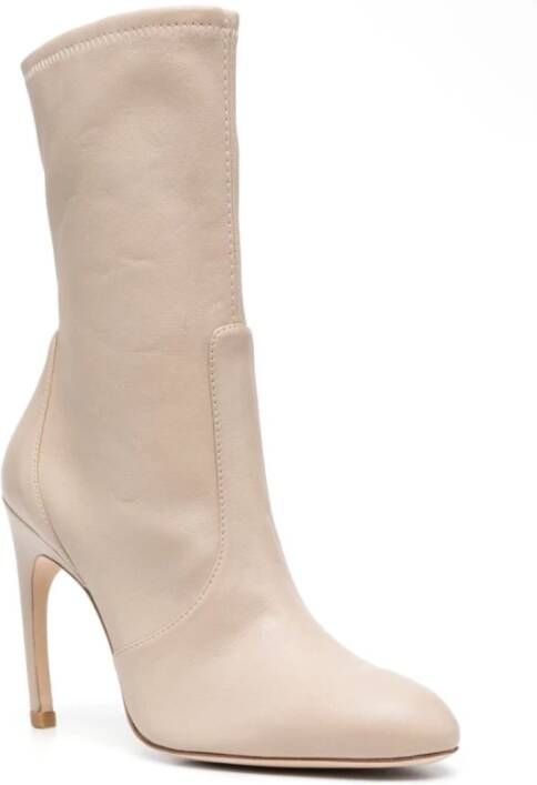 Stuart Weitzman Neutrale Lxecrv100 Sandaal Beige Dames