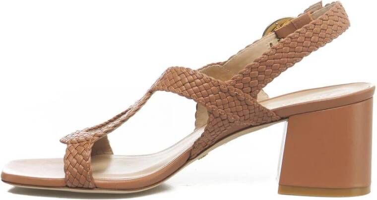 Stuart Weitzman Nude Sandalen voor Dames Brown Dames