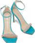 Stuart Weitzman Nudistcurve 100 Highshine Sandal Blauw Dames - Thumbnail 4