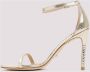 Stuart Weitzman Nudistcurve Sandalen in Platina Gray Dames - Thumbnail 2