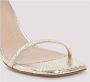 Stuart Weitzman Nudistcurve Sandalen in Platina Gray Dames - Thumbnail 4