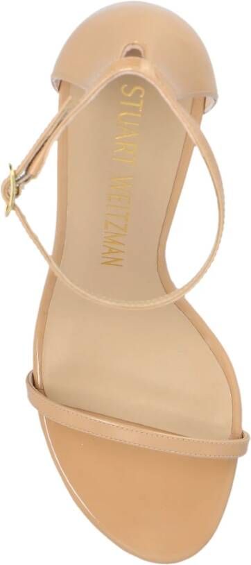 Stuart Weitzman Nudistsong sandalen met hak Beige Dames