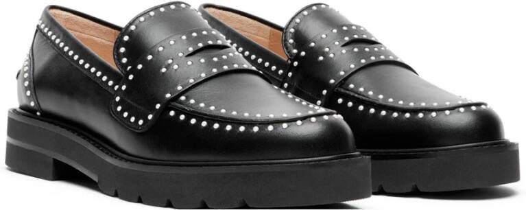 Stuart Weitzman Parel Loafer Moderne Stijl Black Dames