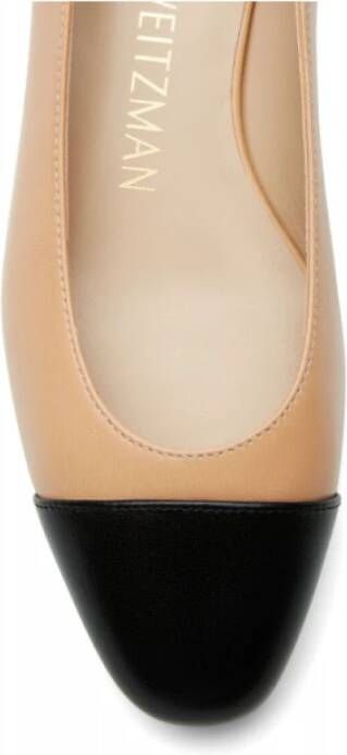 Stuart Weitzman Parel Platte Balletschoenen Orange Dames