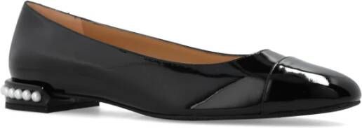 Stuart Weitzman Parelglanzende balletflats Black Dames