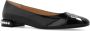 Stuart Weitzman Parelglanzende balletflats Black Dames - Thumbnail 4