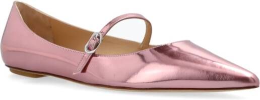 Stuart Weitzman Patent ballerina's Emilia Pink Dames