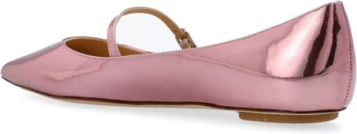 Stuart Weitzman Patent ballerina's Emilia Pink Dames