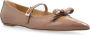 Stuart Weitzman Patent ballerina's Felicity Beige Dames - Thumbnail 4