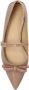 Stuart Weitzman Patent ballerina's Felicity Beige Dames - Thumbnail 6