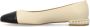 Stuart Weitzman Pearl Flat Ballerinas Zwart Beige Dames - Thumbnail 3