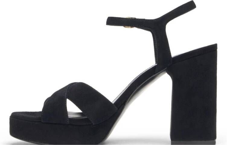 Stuart Weitzman Platform Sandaal voor elke gelegenheid Black Dames