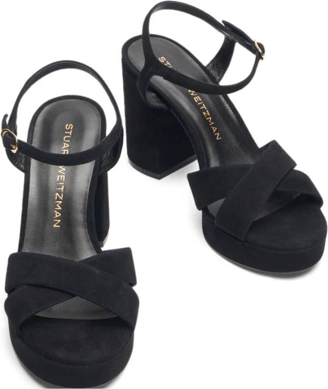 Stuart Weitzman Platform Sandaal voor elke gelegenheid Black Dames