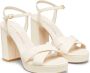 Stuart Weitzman Platform Sandaal voor elke gelegenheid White Dames - Thumbnail 2