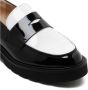 Stuart Weitzman Platte schoenen met Parker Lift Loafer Patent Black Dames - Thumbnail 4