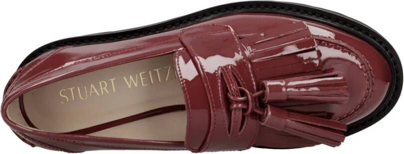 Stuart Weitzman Platte schoenen Rood Red Dames