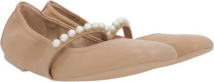 Stuart Weitzman Platte schoenen voor vrouwen Beige Dames