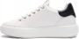 Stuart Weitzman Platte Vetersneaker met SW Logo White Dames - Thumbnail 3