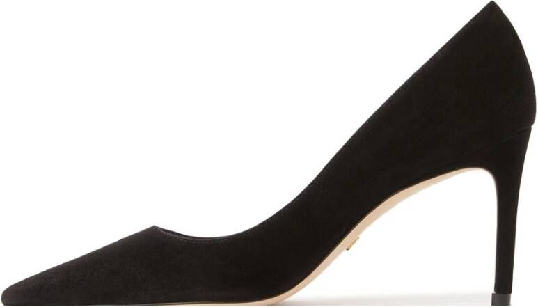 Stuart Weitzman Stuart 75 Suède pumps Black Dames - Foto 2