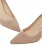 Stuart Weitzman Puntige Stiletto Hakken Collectie Spanje Beige Dames - Thumbnail 6