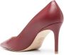 Stuart Weitzman Rode Hak Pumps Glad Leer Puntige Neus Stiletto Red Dames - Thumbnail 2