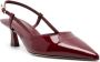 Stuart Weitzman Rosewood Slingback Sandalen Red Dames - Thumbnail 4