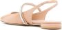 Stuart Weitzman Roze Ballerina Flats Kristaldecoratie Pink Dames - Thumbnail 4