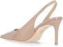 Stuart Weitzman Roze Leren Slingback Stiletto Hak Pink Dames - Thumbnail 4