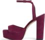 Stuart Weitzman Ryder II Platform Sandaal Blue Dames - Thumbnail 3