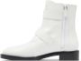 Stuart Weitzman Ryder Pearl Geo Gesp Laarzen White Dames - Thumbnail 3